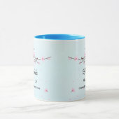 März Geburtsmonat Blume Kaffee Tasse (Zentrum)