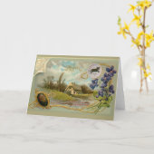 März-Geburtstag Karte (Gelbe Blume)