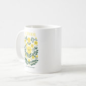 MÄRZ GERTH BLUME DAFFODIL KAFFEETASSE (Vorderseite Links)
