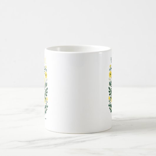 MÄRZ GERTH BLUME DAFFODIL KAFFEETASSE (Mittel)