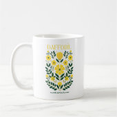 MÄRZ GERTH BLUME DAFFODIL KAFFEETASSE (Links)