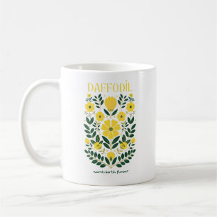 MÄRZ GERTH BLUME DAFFODIL KAFFEETASSE
