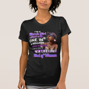 März Girl - März Geburtstag T-Shirt