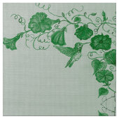 März Green Hummingbird Stoff (Nahaufnahme)