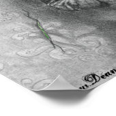 März Hare Poster Alice im Wunderland Poster (Ecke)