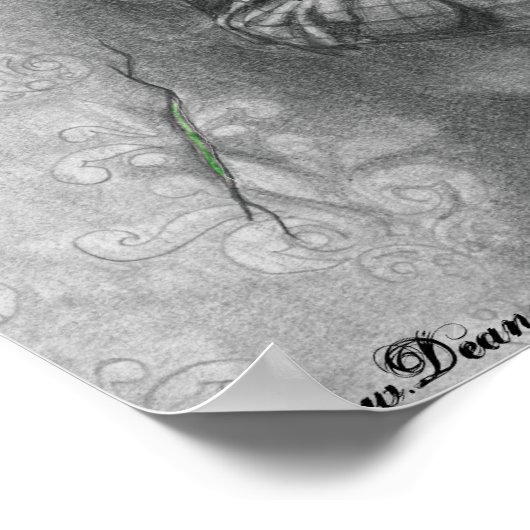 März Hare Poster Alice im Wunderland Poster (Ecke)