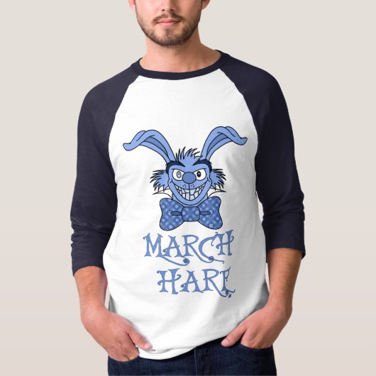 März-Hase-Shirt T-Shirt (Vorderseite)