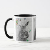 März-Hase-wütende Tasse (Links)