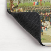 März-Hinter im Place de la Republique Mousepad (Ecke)