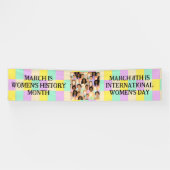 März ist der Monat der Frauengeschichte Banner (Horizontal)