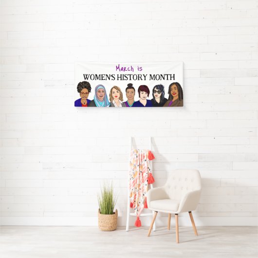 März ist der Monat der Frauengeschichte Banner (Insitu)