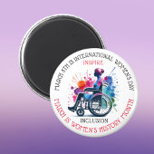 März ist der Monat der Frauengeschichte, in dem In Magnet