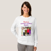 März ist der Monat der Frauengeschichte T-Shirt (Vorne ganz)