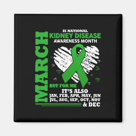 März ist der Monat G Magnet (Vorne)