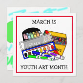 März ist Jugendkunstmonat | Die Kunst Ihres Kindes (Vorne/Hinten)