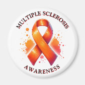 März ist Multipler Sklerose MS Bewusstseinsmonat Magnet (Vorne)