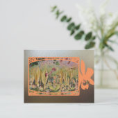 März-Kalender-Postkarte Postkarte (Stehend Vorderseite)