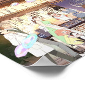 März kommt wie ein Löwe Poster (Ecke)