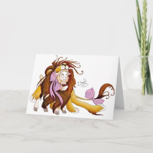 März (leere Grußkarte Karte (Vorderseite)