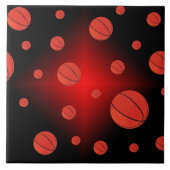 März Madness Basketball Keramik Tile Fliese (Vorderseite)