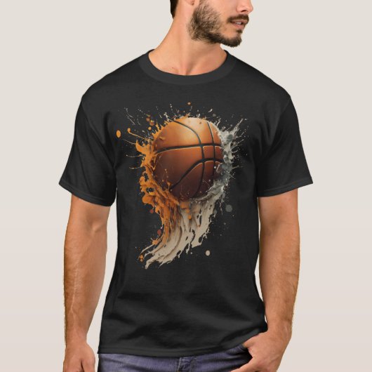 März Madness Basketball Monat. T-Shirt (Vorderseite)