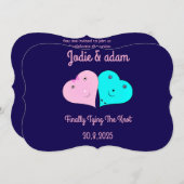 März & März Einladung (Vorne/Hinten)