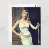 März-Modell des Monats Postkarte (Vorne/Hinten)