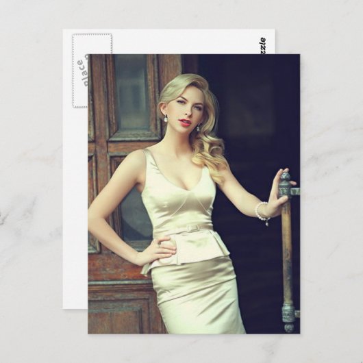 März-Modell des Monats Postkarte (Vorne/Hinten)