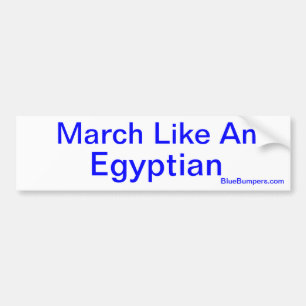 März mögen einen Ägypter Autoaufkleber