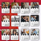 März Neujahr 2025 Kalender-Foto Magnet