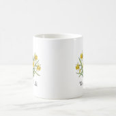 März-Osterglocken-Blumen Kaffeetasse (Mittel)
