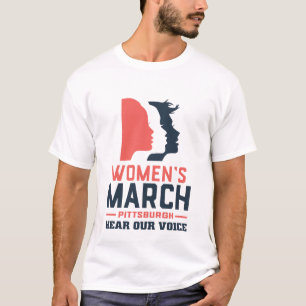 März Pittsburgh hört unsere Stimme T-Shirt