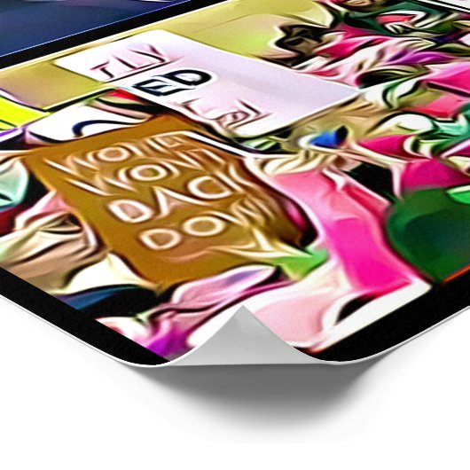 März-Poster Poster (Ecke)