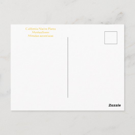 MÄRZ POSTKARTE (Rückseite)