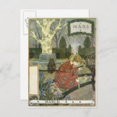 März Postkarte (Vorne/Hinten)