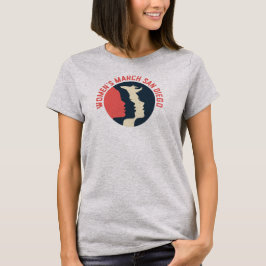 März San Diego Offizieller T - Shirt