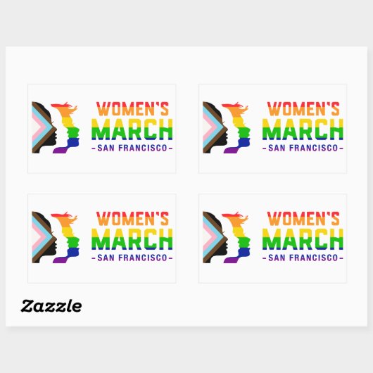 März SF Stolz Rechteckiger Aufkleber (Blatt)