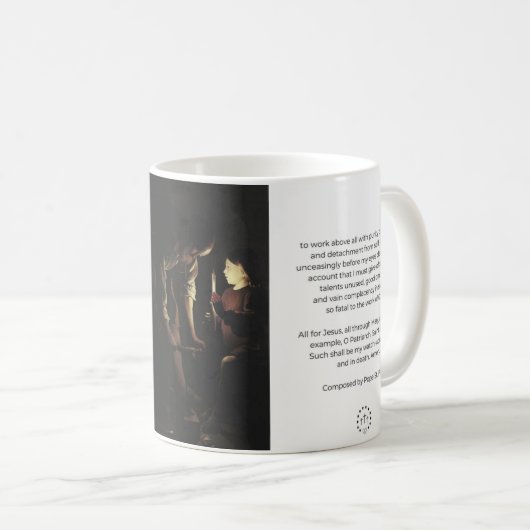 März St. Joseph—Tasse des Monats Kaffeetasse (VorderseiteRechts)