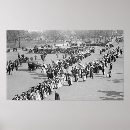 März über die Stimmrechte, 1916 Poster (Vorne)