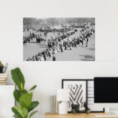 März über die Stimmrechte, 1916 Poster (Heimbüro)