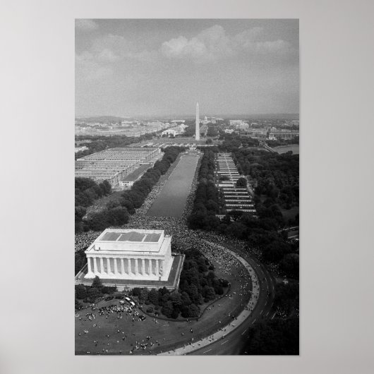 März über zivile Rechte in Washington - 1963 Poster (Vorne)