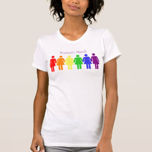März von Frauen 2017 LGBTQIA T - Shirt