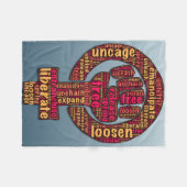 März von Frauen seit 2017 Fleecedecke (Vorderseite (Horizontal))