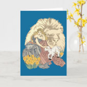 März-Winde Karte (Gelbe Blume)