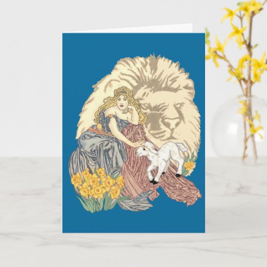 März-Winde Karte (Gelbe Blume)