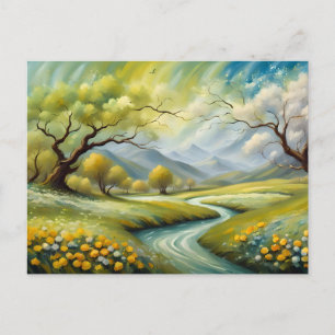 März Winds Postkarte