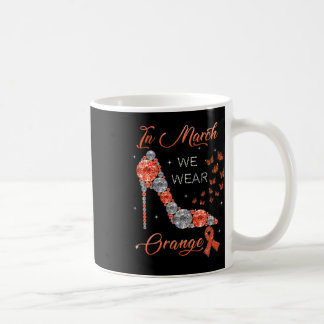 März Wir tragen Orange Multiple Sklerose Awareness Kaffeetasse