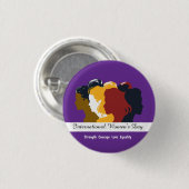 März zum Frauentag 8. 2025 Button (Vorne & Hinten)