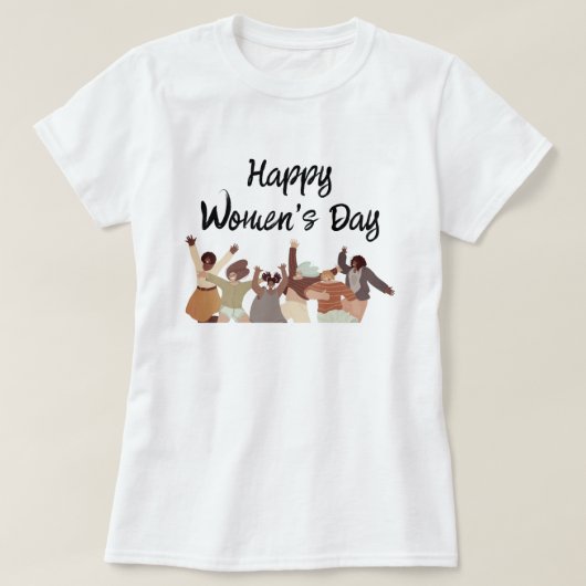 März zum Internationalen Frauentag 8. Shirt 2023 (Design vorne)