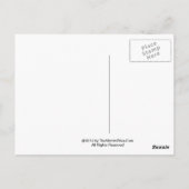 Marzipan Martini Rezept Postkarte (Rückseite)